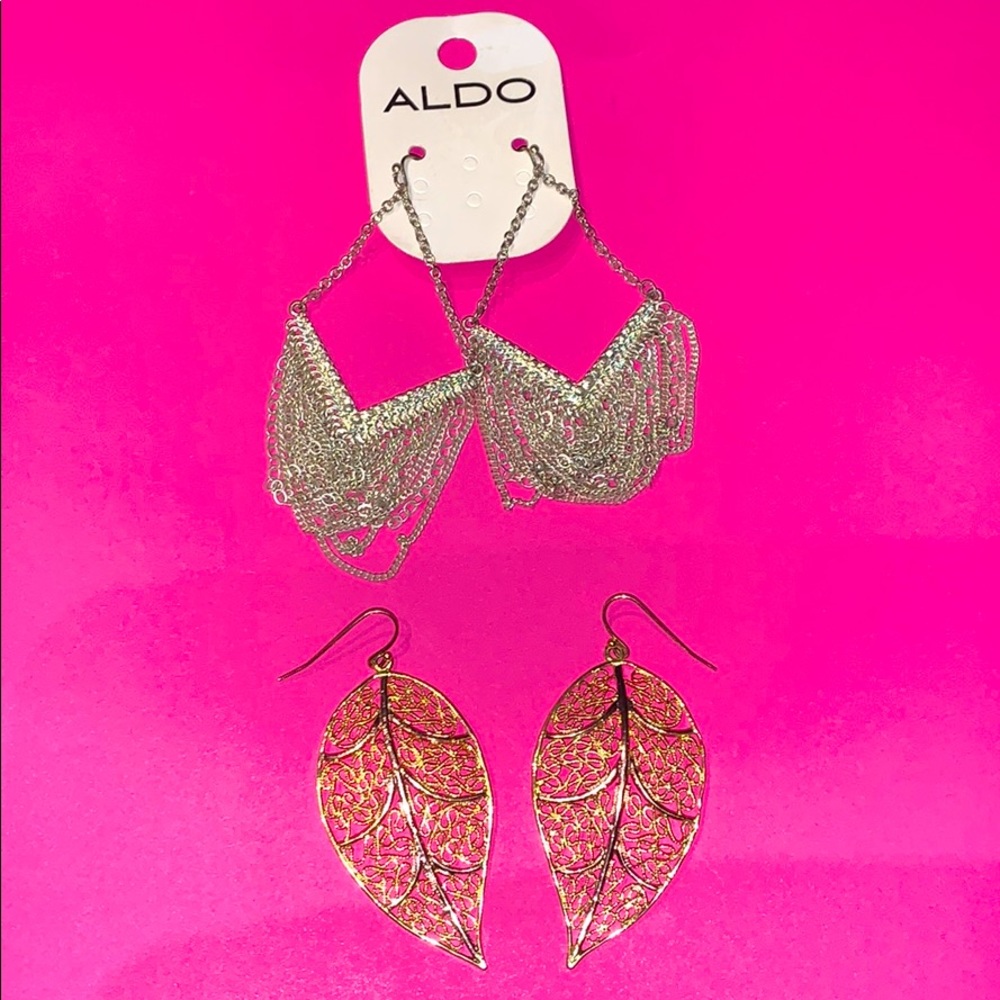 Two Pairs of Dangly Earrings
